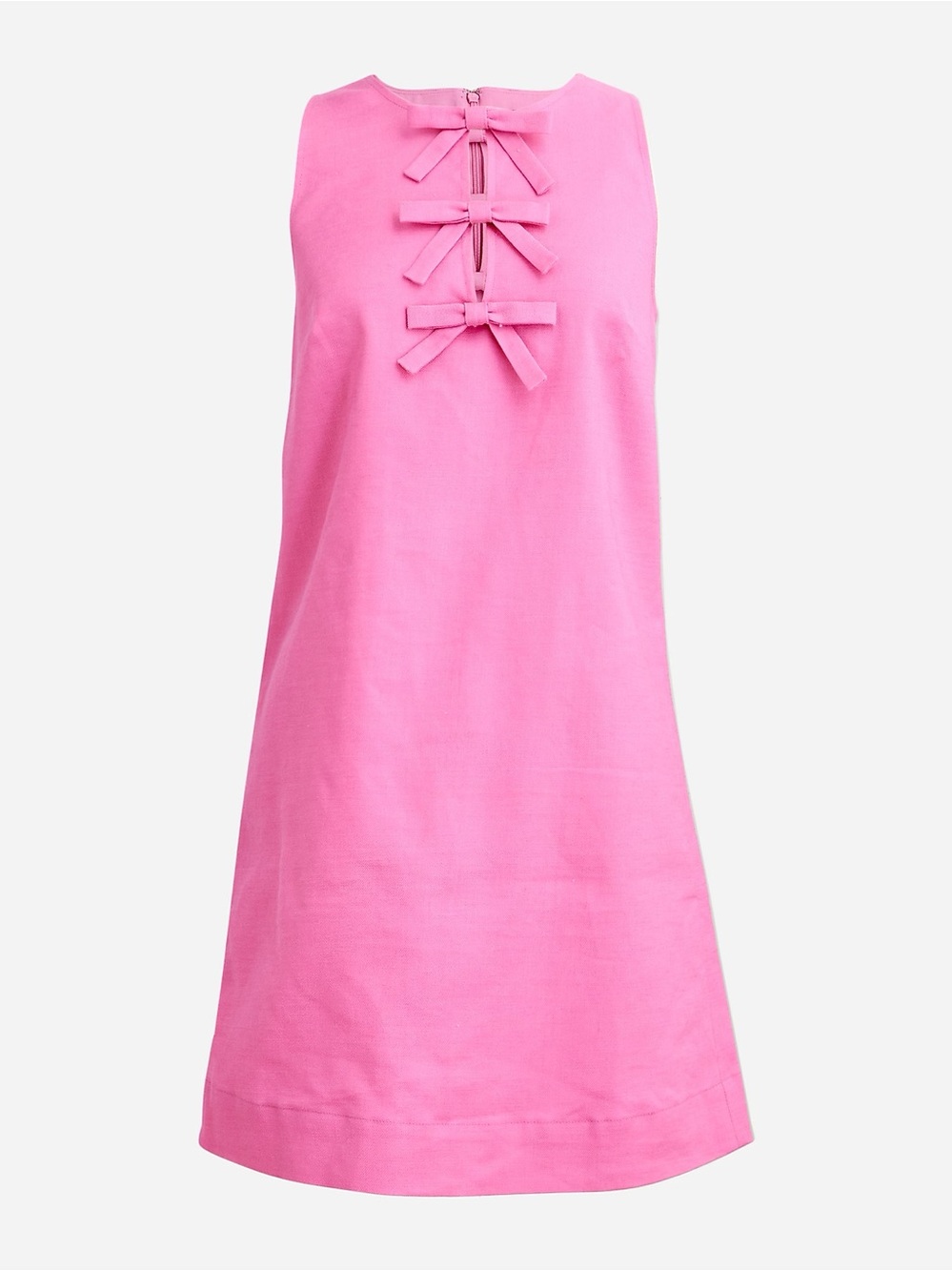 J.Crew Bow-Front Shift Dress